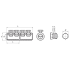 КВТ Соединитель болтовой 4СБП-70/120 (мин партия 10 шт.) 67040 KVT КВТ Соединитель болтовой 4СБП-70/120 (мин партия 10 шт.) 67040 KVT
