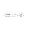 КВТ Наконечник изолированный вилочный НВИ 2.5–6 (мин партия 500 шт.) 47488 KVT