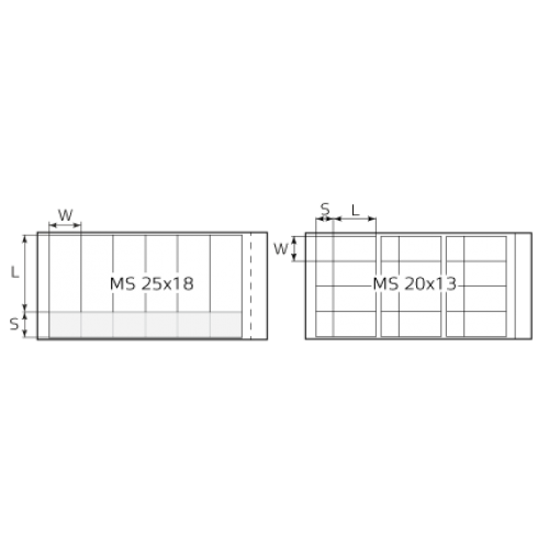 КВТ Стикеры маркировочные MS 20х13 (мин партия 10 шт.) 65772 KVT