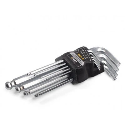 КВТ Набор шестигранных ключей с шаром серии KBT-PROFESSIONAL, 9 шт., 78368 KVT