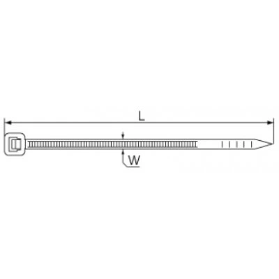 КВТ Стяжка нейлоновая КСС «Grizzly» 3х100 78816 (цена за уп.) KVT КВТ Стяжка нейлоновая КСС «Grizzly» 3х100 78816 (цена за уп.) KVT