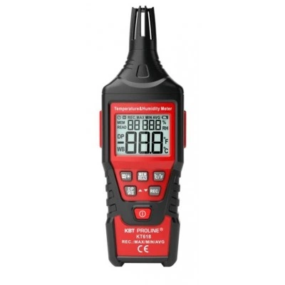 КВТ Термогигрометр цифровой серия КТ 618 «PROLINE» 79144 KVT КВТ Термогигрометр цифровой серия КТ 618 «PROLINE» 79144 KVT