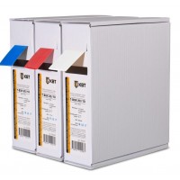 КВТ Термоусаживаемя трубка в евро-боксе Т-BOX-10/5 прозрачная (10м) 78575 KVT