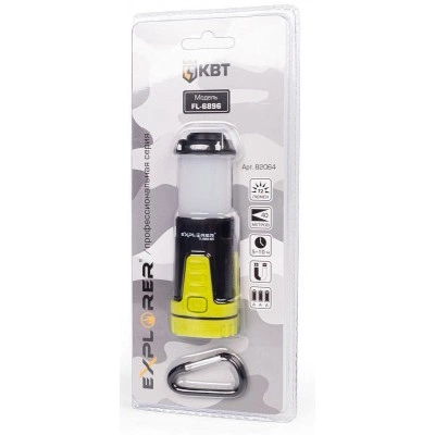 КВТ Фонарь кемпинговый "Explorer" FL-6896 82064 KVT КВТ Фонарь кемпинговый "Explorer" FL-6896 82064 KVT