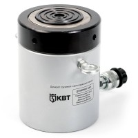 КВТ Домкрат грузовой с фиксирующей гайкой ДГ-100П50Г 84586 KVT