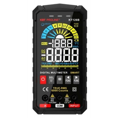 КВТ Мультиметр цифровой SMART KT 126В "PROLINE" 86329 KVT