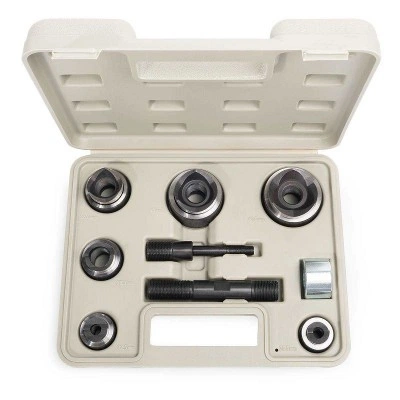 КВТ Набор матриц для пробивки отверстий НМПО-Т серия ПРОФИ под дюймовые стальные трубы 88607 KVT КВТ Набор матриц для пробивки отверстий НМПО-Т серия ПРОФИ под дюймовые стальные трубы 88607 KVT