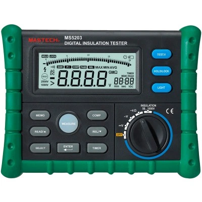 КВТ Тестер сопротивления изоляции Mastech MS 5203 65298 KVT КВТ Тестер сопротивления изоляции Mastech MS 5203 65298 KVT