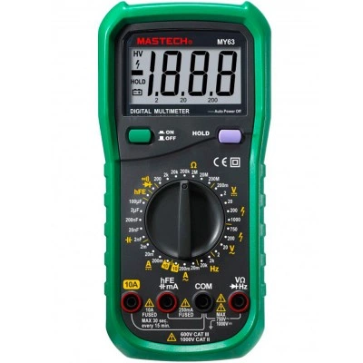 КВТ Мультиметр цифровой Mastech МY-63 58956 KVT