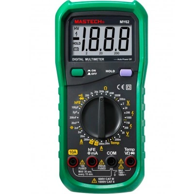 КВТ Мультиметр цифровой Mastech МY-62 58955 KVT