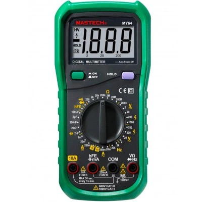 КВТ Мультиметр цифровой Mastech МY-64 58957 KVT