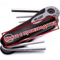КВТ Набор торцевых ключей 6 шт Torx НТК-Т-06 67666 KVT