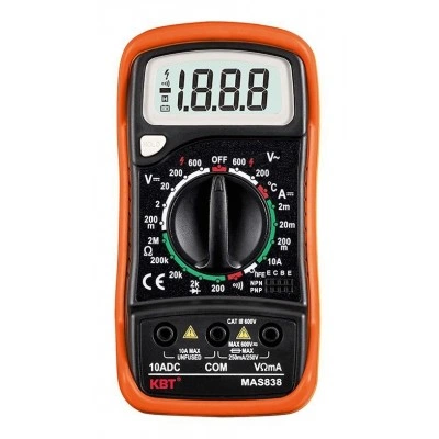 КВТ Мультиметр цифровой MAS838 70474 KVT